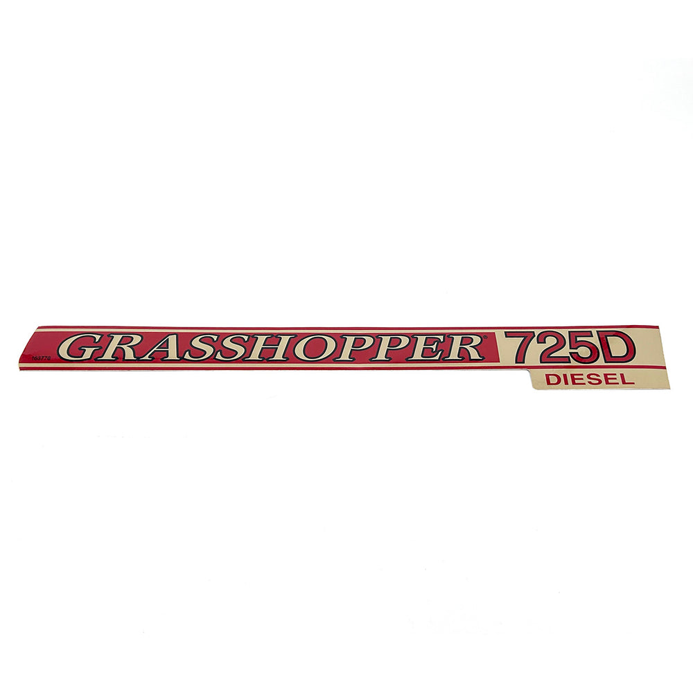 163776 - DECAL - 725D TRIM RT