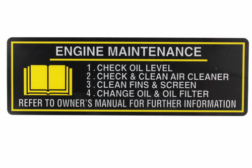 Kawasaki LABEL-MANUAL 56033-7001