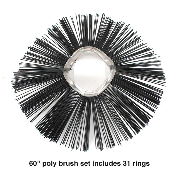100254 - BRUSH SET - POLY 60"